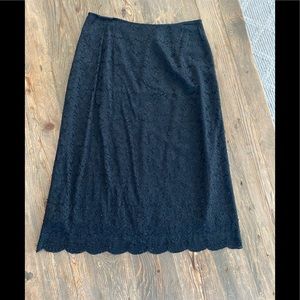 ISDA&CO Black Beaded Skirt